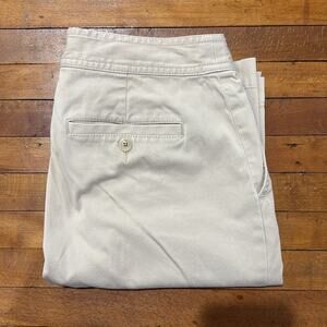 Banana Republic Khaki Pants Harrison Fit 30" Inseam Size 6